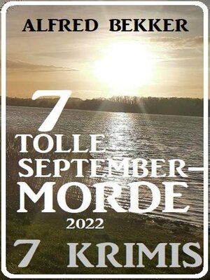 cover image of 7 tolle September-Morde 2022